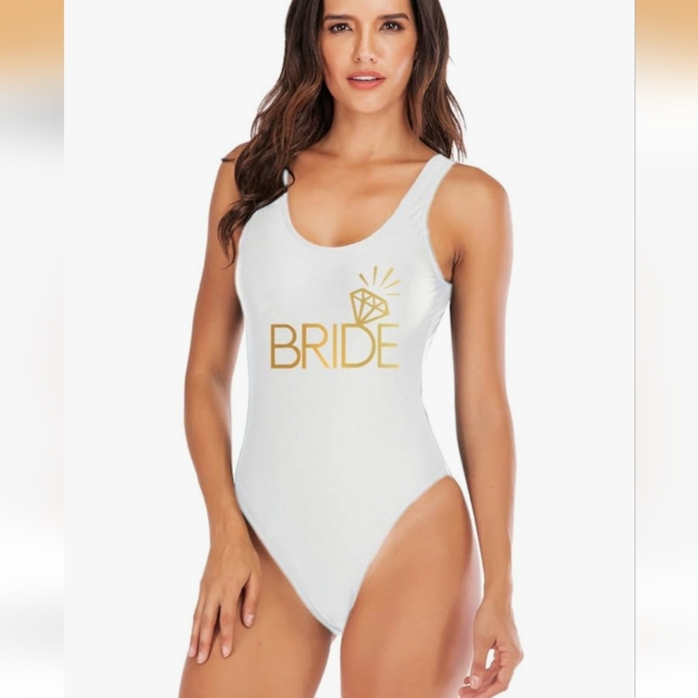 Bride One Piece Swimsuit